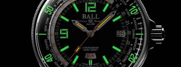 Ball Engineer Master II Diver Worldtime Limited Edition COSC DG2232A-PC-BK