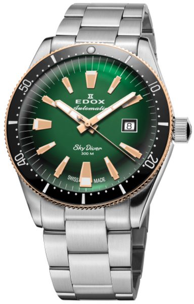 EDOX Skydiver Date Automatic 80126-357RNM-VIR Limited Edition