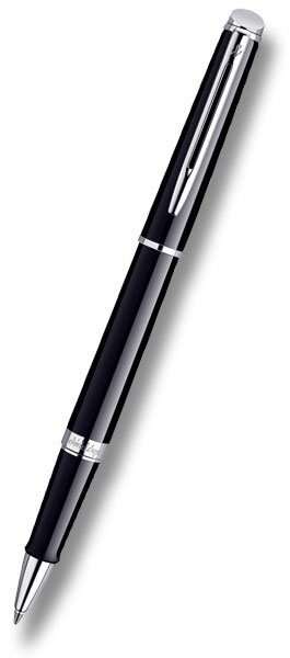 Levně Roller Waterman Hémisphère Black Lacquer CT 1507/4920650 + 5 let záruka, pojištění a dárek ZDARMA