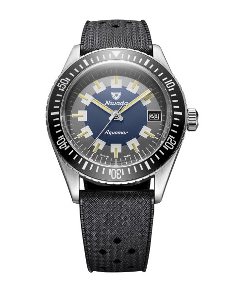 Levně Nivada Grenchen Aquamar Vintage - Rubber Tropic