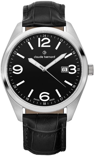 Claude Bernard Classic 53019-3CN-NB + 5 let záruka, pojištění a dárek ZDARMA