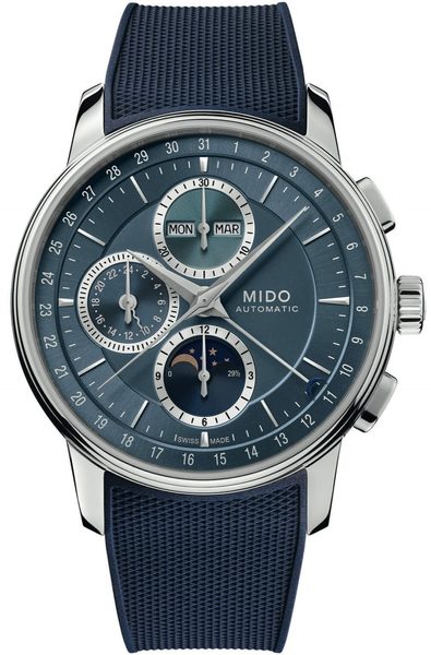 Levně Mido Baroncelli Chronograph Moonphase M027.625.17.041.00 + 5 let záruka, pojištění a dárek ZDARMA