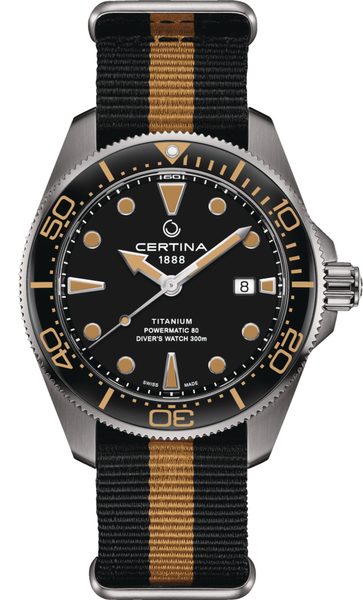 Levně Certina DS Action Diver Powermatic 80 Titanium C032.607.48.051.00 + 5 let záruka, pojištění a dárek ZDARMA