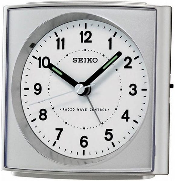 Levně Budík Seiko Radio Controlled QHR022S + 5 let záruka, pojištění a dárek ZDARMA