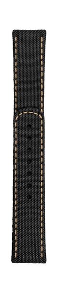 Řemínek Formex Essence ThirtyNine Deployant černý nylon zlaté prošití (bez spony) NS.0333.815