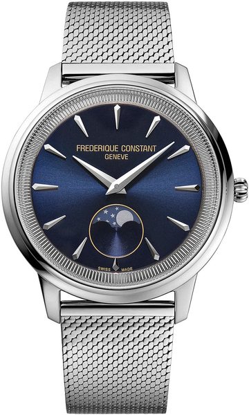 Levně Frederique Constant Classics Moneta Moonphase Quartz FC-206N3S6B