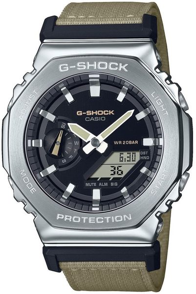 Levně Casio G-Shock GM-2100C-5AER Utility Metal Collection + 5 let záruka, pojištění a dárek ZDARMA