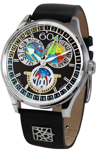 Alexander Shorokhoff Full Calendar Cadamomo Black AS.VK-CDMM4