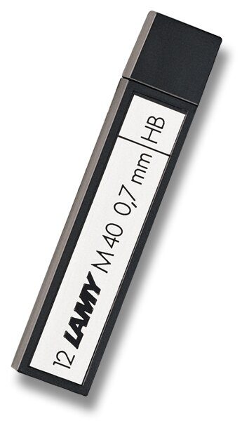 Náhradní tuha pro mechanickou tužku Lamy M 40 HB 12ks - 0,7 mm 1506/8402099 + 5 let záruka, pojištění a dárek ZDARMA