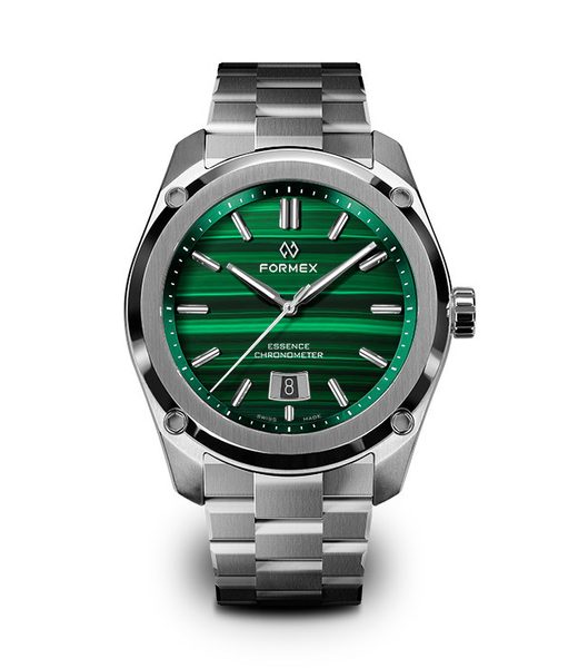 Levně Formex Essence FortyThree Automatic Chronometer Malachite Steel Bracelet 0330.1.6690.100 + 5 let záruka, pojištění a dárek ZDARMA