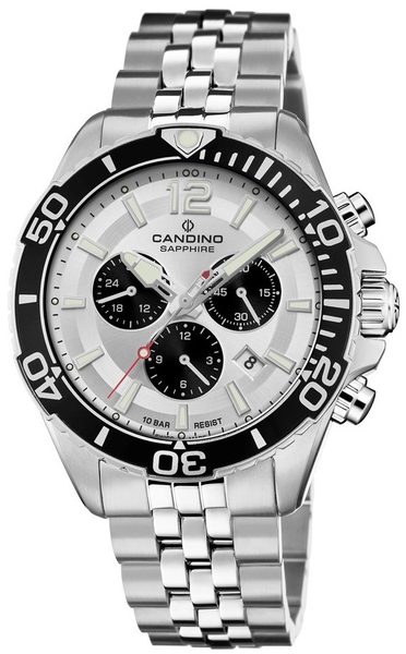 Candino Gents Sport Chronos C4714/1 + 5 let záruka, pojištění a dárek ZDARMA