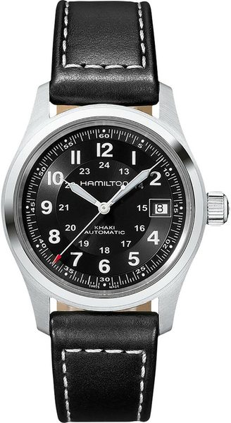 Hamilton Khaki Field Auto H70455733 + 5 let záruka, pojištění a dárek ZDARMA