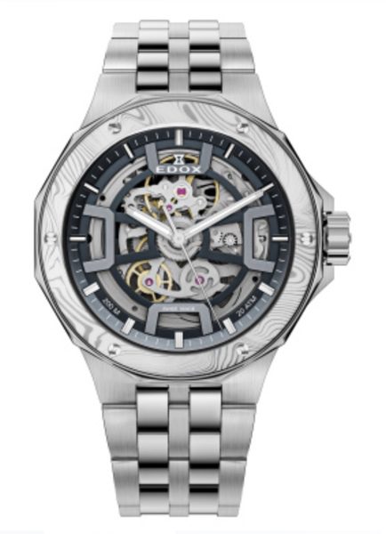 Levně EDOX Delfin Mecano Automatic 85310-3DM-NGIN