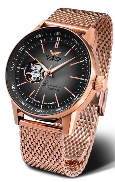 Vostok Europe Limouzine Automatic Open Balance NH38-560B682B + 5 let záruka, pojištění a dárek ZDARMA