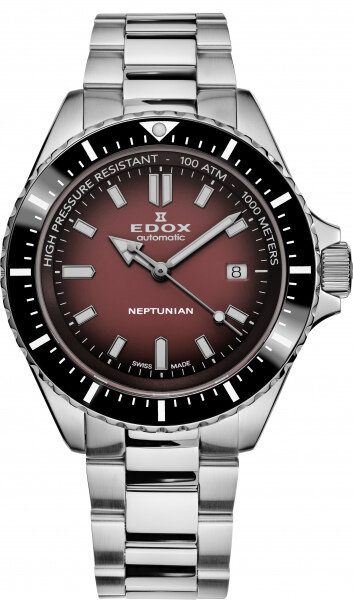 Levně EDOX Skydiver Neptunian Automatic 80120-3NM-BRD + 5 let záruka, pojištění a dárek ZDARMA