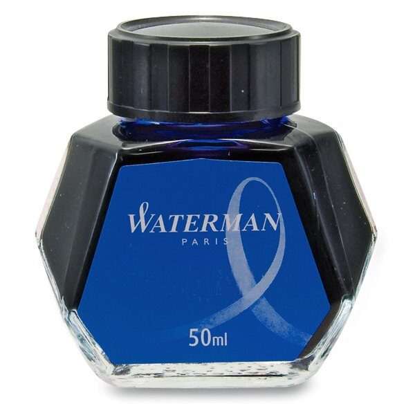 Levně Lahvičkový inkoust Waterman - Lahvičkový inkoust Waterman modrý + 5 let záruka, pojištění a dárek ZDARMA