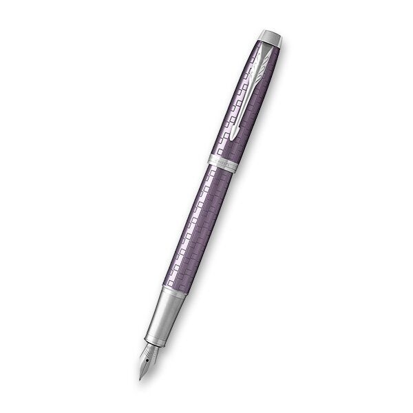 Levně Plnicí pero Parker IM Premium Dark Violet CT 1502/313163 - hrot F (slabý) + 5 let záruka, pojištění a dárek ZDARMA