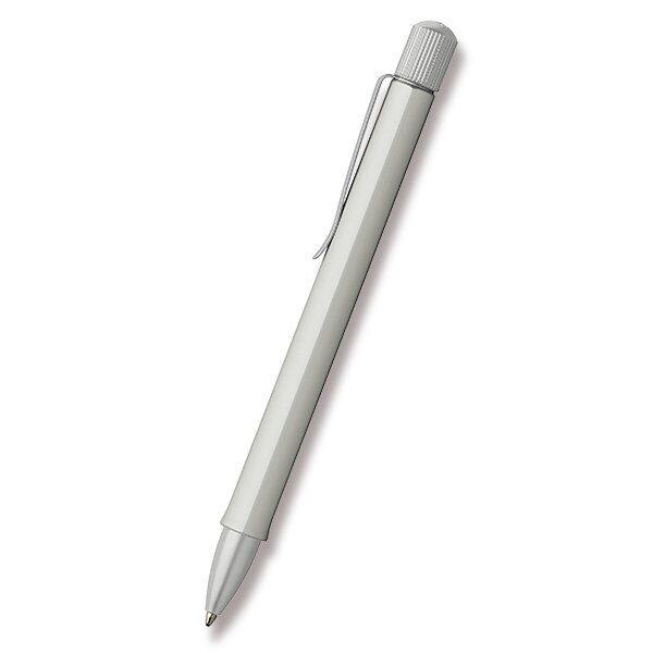 Kuličkové pero Faber-Castell Hexo Silver Matt 0012/1405940 + 5 let záruka, pojištění a dárek ZDARMA