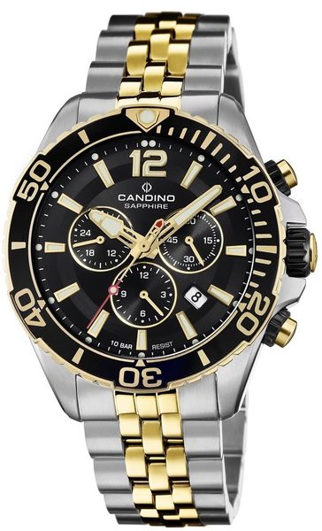 Candino Gents Sport Chronos C4715/3 + 5 let záruka, pojištění a dárek ZDARMA