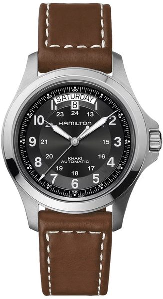 Levně Hamilton Khaki Field King Auto H64455533 + 5 let záruka, pojištění a dárek ZDARMA