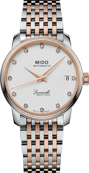 Levně Mido Baroncelli Heritage Lady M027.207.22.016.00 + 5 let záruka, pojištění a dárek ZDARMA