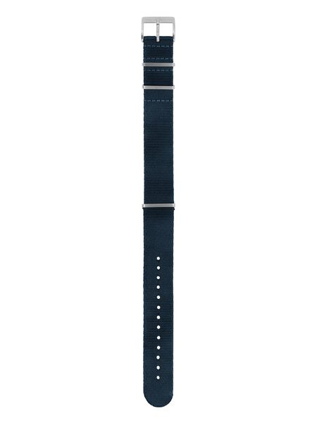 Řemínek textilní MeisterSinger SNY04 navy - 20 mm