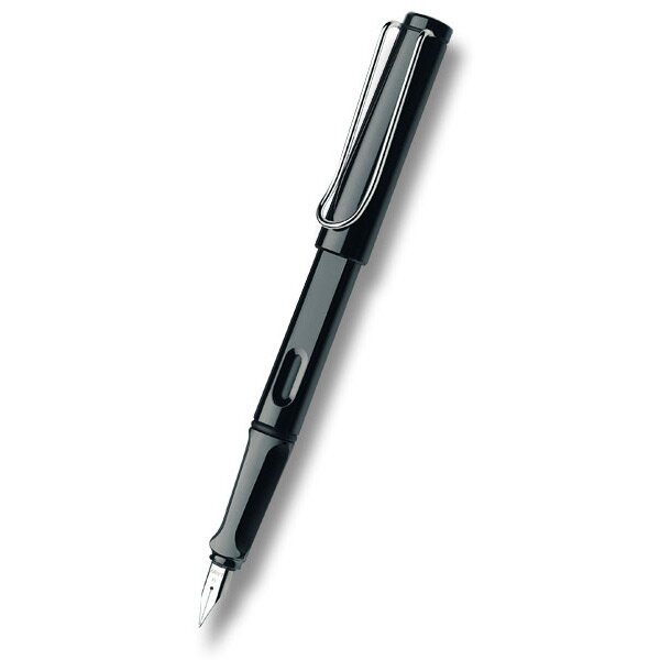 Plnicí pero Lamy Shiny Black 1506/019 - hrot F (slabý) + 5 let záruka, pojištění a dárek ZDARMA