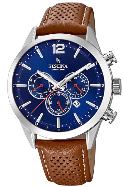 Festina Timeless Chronograph 20542/3 + 5 let záruka, pojištění a dárek ZDARMA