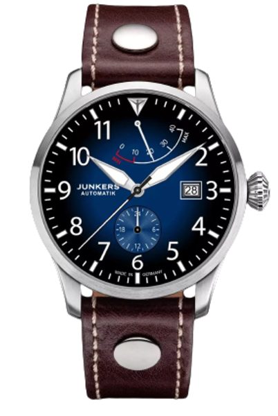 Junkers Flieger Powerreserve 9.64.01.01 + 5 let záruka, pojištění a dárek ZDARMA