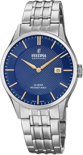 Festina Swiss Made 20005/3 + 5 let záruka, pojištění a dárek ZDARMA