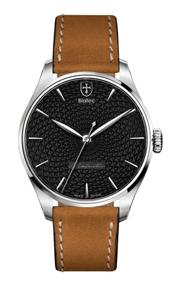 Levně Biatec Majestic 01 N - Světle hnědý vintage nubuk řemínek