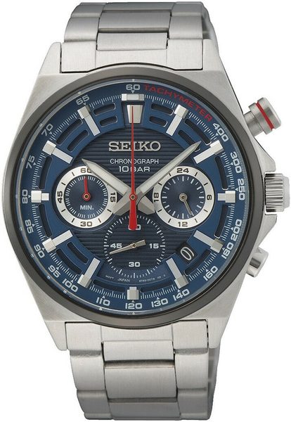 Levně Seiko Quartz Chronograph SSB407P1 + 5 let záruka, pojištění a dárek ZDARMA