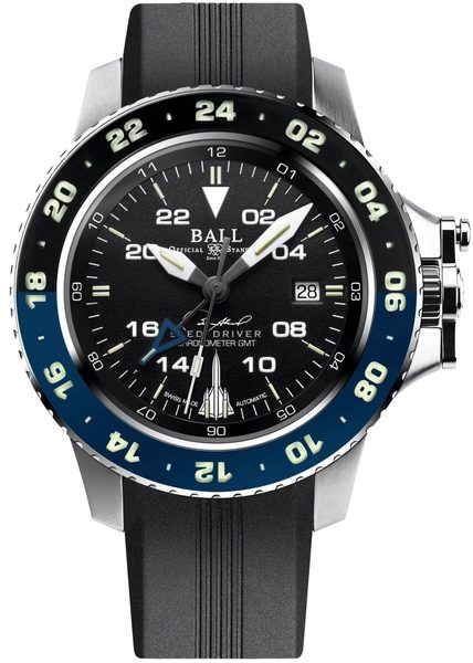 Levně Ball Engineer Hydrocarbon AeroGMT (42 mm) COSC Sled Driver Limited Edition DG2018C-P17C-BK + 5 let záruka, pojištění a dárek ZDARMA