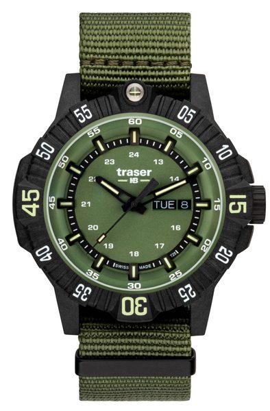 Levně Traser P99 Q Tactical Green Nato + 5 let záruka, pojištění a dárek ZDARMA
