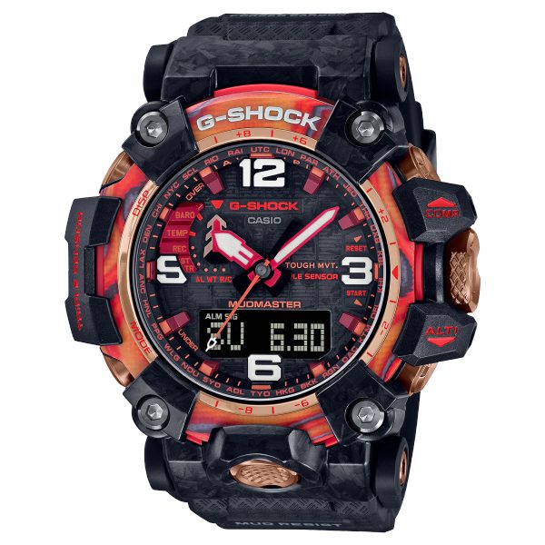 Levně Casio G-Shock Mudmaster GWG-2040FR-1AER 40th Anniversary Flare Red + 5 let záruka, pojištění a dárek ZDARMA