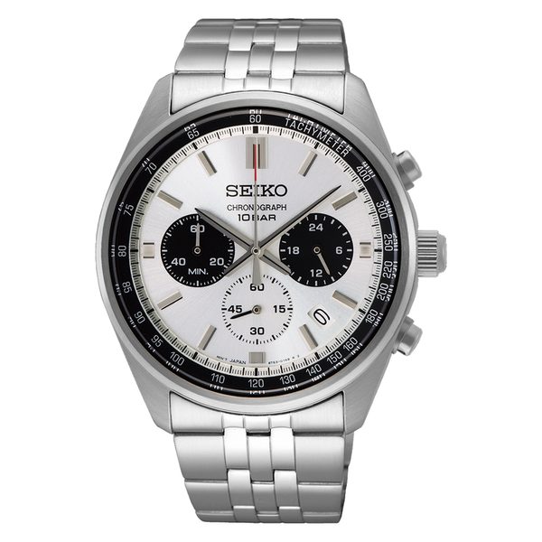 Levně Seiko Quartz Chronograph SSB425P1 + 5 let záruka, pojištění a dárek ZDARMA