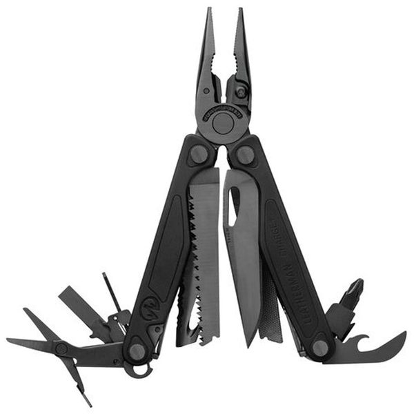 Levně MultiTool Leatherman Charge Plus Black 832601 + 5 let záruka, pojištění a dárek ZDARMA