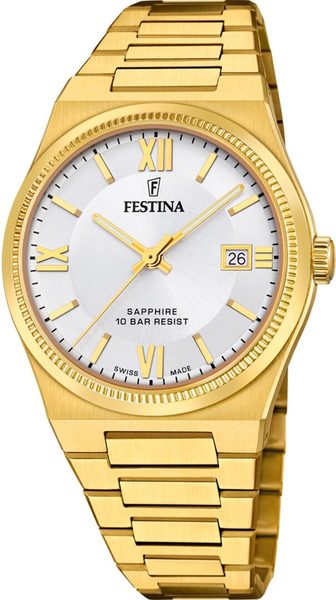 Festina Swiss Made 20038/1 + 5 let záruka, pojištění a dárek ZDARMA