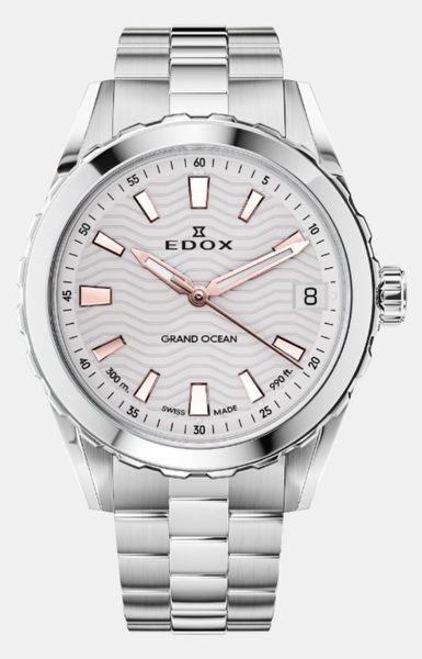 Levně EDOX Grand Ocean Date - Ladies 53103-3M-AIR
