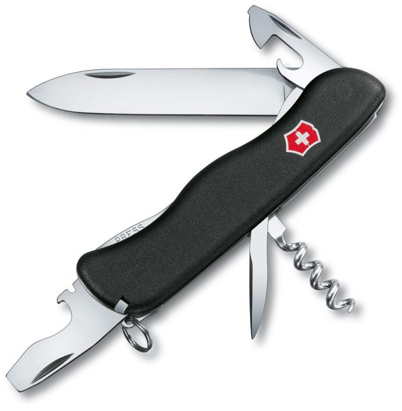 Nůž Victorinox Picknicker Black + 5 let záruka, pojištění a dárek ZDARMA