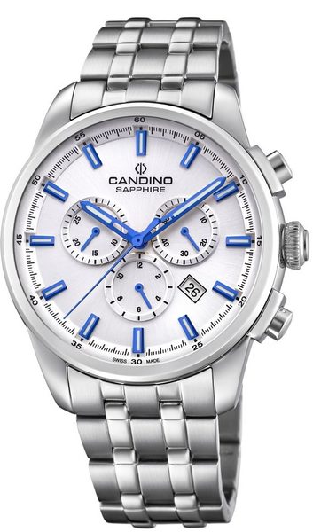 Candino Gents Sport Chrono C4698/2 + 5 let záruka, pojištění a dárek ZDARMA