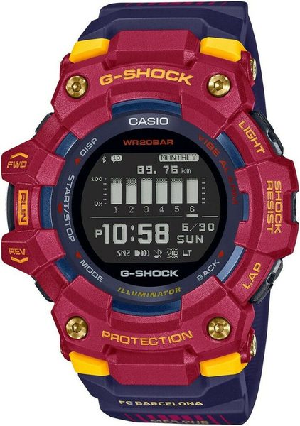 Casio G-Shock G-Squad GBD-100BAR-4ER FC Barcelona Limited Edition