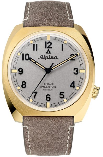 Levně Alpina Startimer Pilot Heritage Manufacture AL-709ACH4SH5 + 5 let záruka, pojištění a dárek ZDARMA