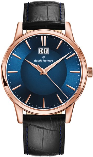 Claude Bernard Classic 63003-37R-BUIR + 5 let záruka, pojištění a dárek ZDARMA