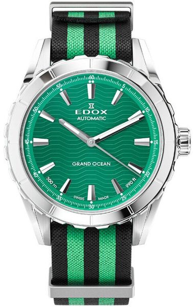 Levně EDOX Grand Ocean Automatic 80140-3NANT-TIN