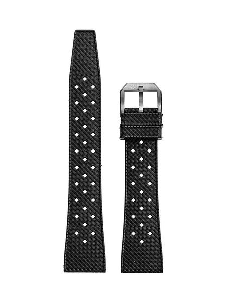 Product detail of Tropic černý gumový řemínek Nivada Grenchen
