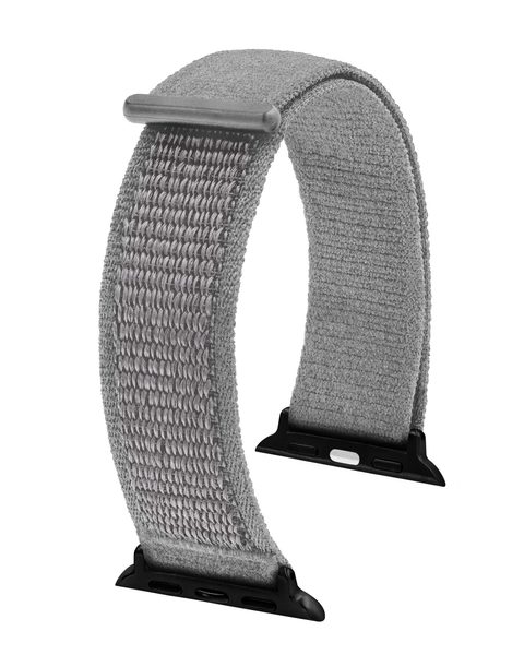 Levně Řemínek Hirsch Vocem pro Apple Watch - šedý - 20 mm