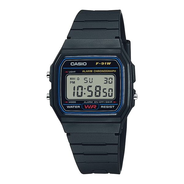 Product detail of Casio Collection Vintage F-91W-1YEG