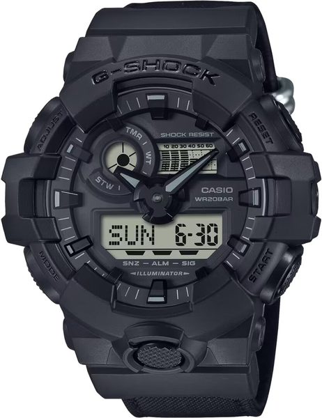 Levně Casio G-Shock GA-700BCE-1AER + 5 let záruka, pojištění a dárek ZDARMA