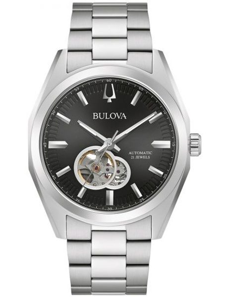 Bulova Surveyor Automatic 96A270 + 5 let záruka, pojištění a dárek ZDARMA